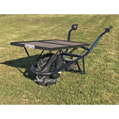 Brouette électrique ZOETTE EXTRA PRO PLATEAU