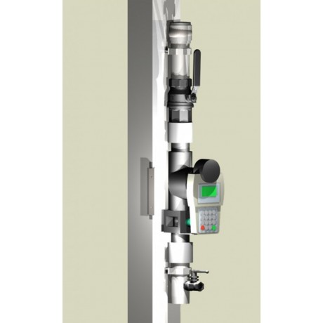 Volucompteur eau engrais bouillie à arrêt automatique