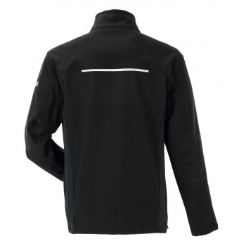 Veste softshell enfant PURE PLANAM NORIT noir dos