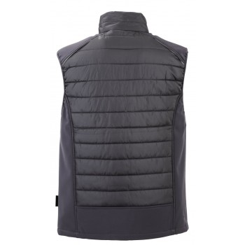 Doudoune matelassée Stretchline PLANAM gris dos