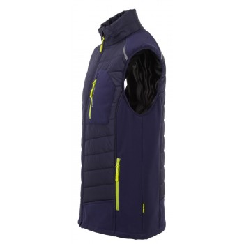 Doudoune matelassée Stretchline PLANAM marine profil