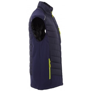 Doudoune matelassée Stretchline PLANAM marine profil