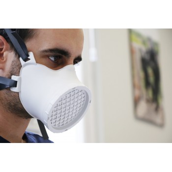 Masque pro Ocov P2 + 100 filtres jetables variante COVID V2