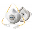 Lot de 5 masques poussières réutilisables 3405 MOLDEX FFP3 Air Plus
