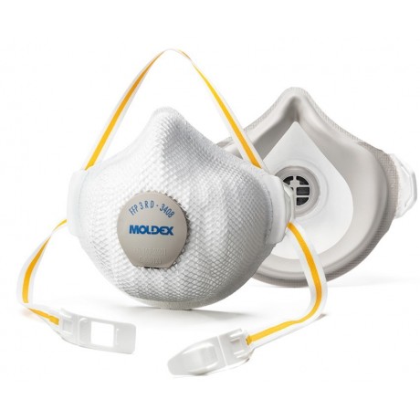 Masques poussières réutilisables 3405 MOLDEX FFP3 Air Plus lot de 5