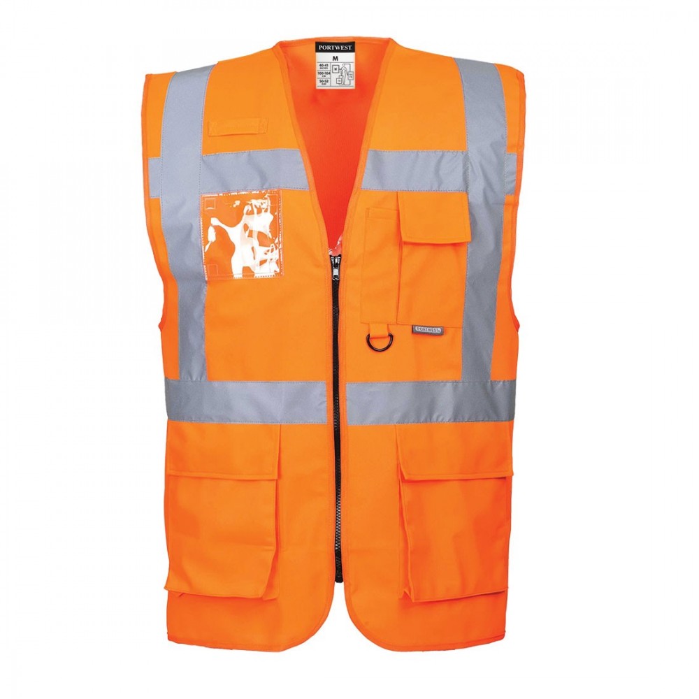 Gilet haute visibilité multipoche S476 port west Gilet haute visibilité multipoche S476 port west
