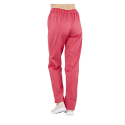Pantalon mixte polyester coton élastiqué PACO fuchsia PBV
