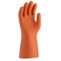 Gant protection chimique polyvalente UCHEM 3500 3121X ACJKLMNOPST UVEX face