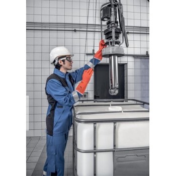 Gant protection chimique polyvalente UCHEM 3500 3121X ACJKLMNOPST UVEX détergeants