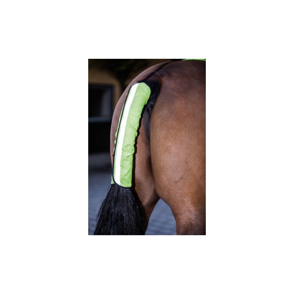 Couvre queue équitation haute visibilité