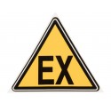 Panneau danger explosion rigide EX