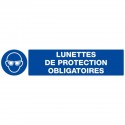 Panneau port de lunette de protection obligatoire