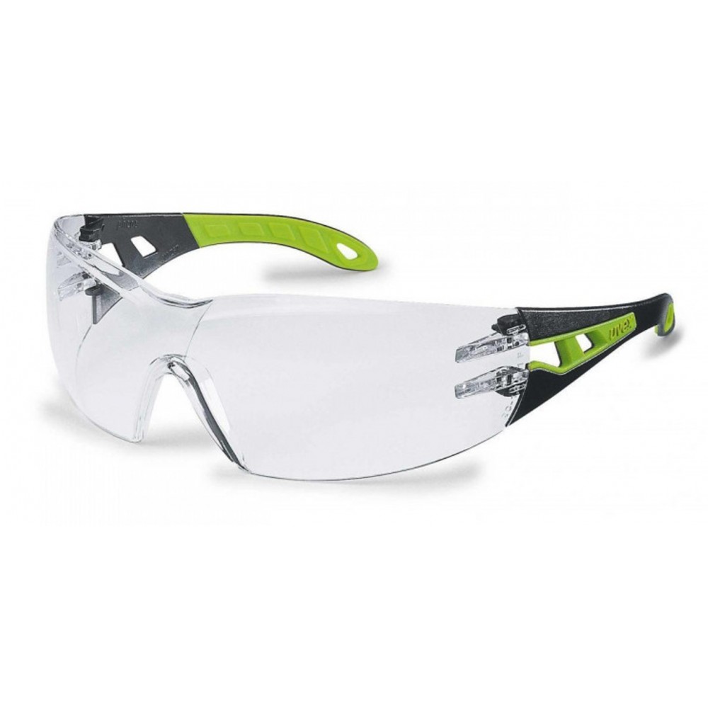 Lunettes de sécurité PHEOS à branche noir vert