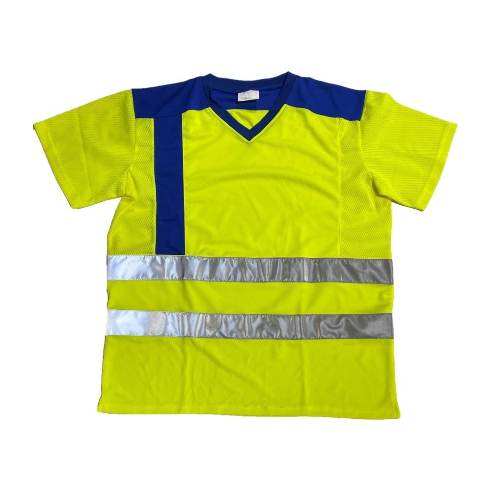 T-shirt hv jaune aéré spécial été