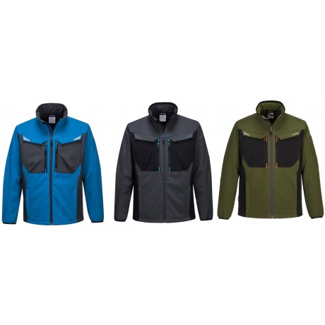 Veste T750 Softshell WX3 trois coloris imper respirante doublée micro polaire