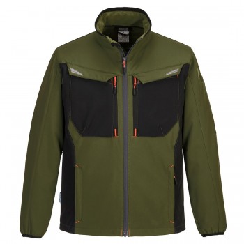 Veste T750 Softshell WX3 vert olive imper respirante doublée micro polaire