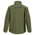 Veste T750 Softshell WX3 vert olive imper respirante doublée micro polaire dos