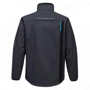 Veste T750 Softshell WX3 gris métal imper respirante doublée micro polaire dos