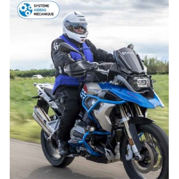 Airbag MOTO AIRNEST sécurité mécanique multi color HELITE