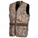 Gilet camouflage chasse sans manche ROSEAUX TREELAND