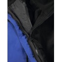 Parka de travail 3 en 1 hiver et mi saison froid et pluie twister bleu zip doublure