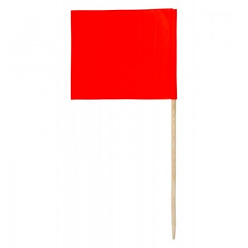 Fanion de signalisation obstacle type K1 orange