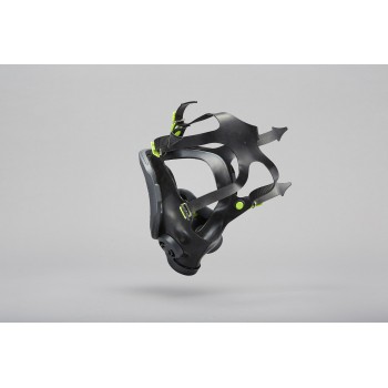 Masque BLS de protection respiratoire mono cartouche 3150 polycarbonate harnais