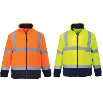 Polaire haute visibilité norme EN 40271 Classe 2 (2 coloris)