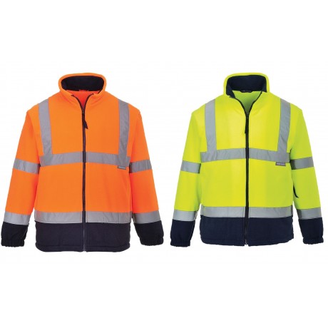 Polaire haute visibilité F301 PORTWEST norme EN 40271 Classe 3