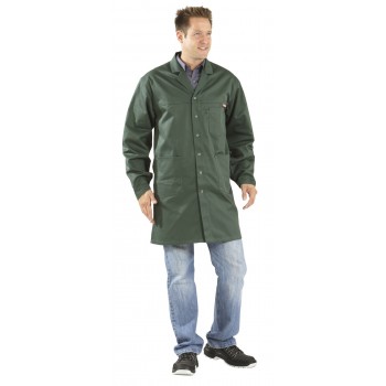 Blouse de travail MG 260 65% Polyester 35 %coton PLANAM verte