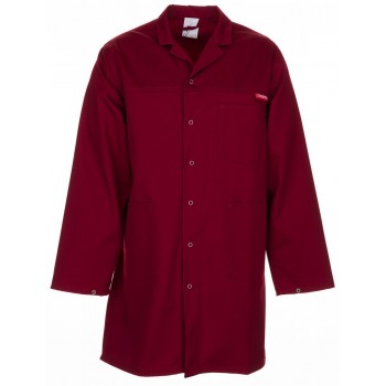 Blouse de travail MG 260 65% Polyester 35 %coton PLANAM bordeaux
