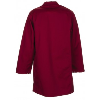 Blouse de travail MG 260 65% Polyester 35 %coton PLANAM bordeaux dos