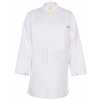 Blouse de travail MG 260 65% Polyester 35 %coton PLANAM blanche