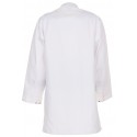 Blouse de travail MG 260 65% Polyester 35 %coton PLANAM blanche dos