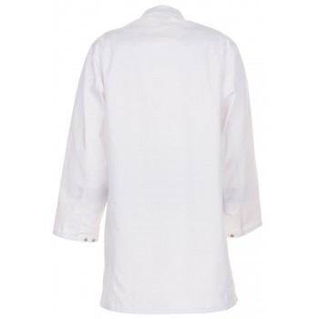 Blouse de travail MG 260 65% Polyester 35 %coton PLANAM blanche dos