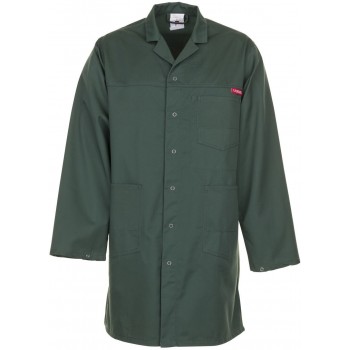 Blouse de travail MG 260 65% Polyester 35 %coton PLANAM verte