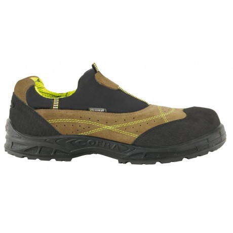 Chaussure sécurité basse MIAMI MUD S1P SRC sans lacet COFRA