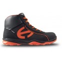 Chaussure sécurité haute RUN-R 300 HIGH S3 Noir / Orange Nubuck huilé