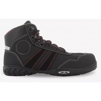 Chaussure sécurité ISIS femme haute S3 hydrofuge cuir Safety Jogger