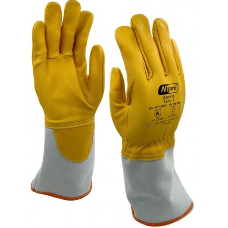 Gant soudeur cuir fin hyper souple TIG NT PRO I Sécurama