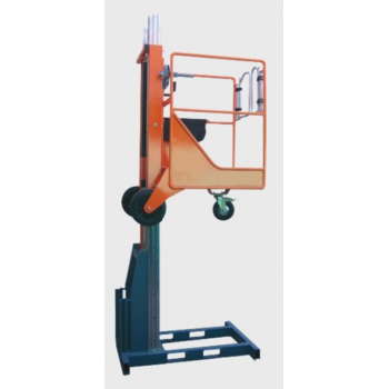 Nacelle élévatrice manuelle 3.6 à 4.9m selon modèle FEE position haute