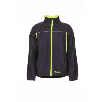 Veste de travail Softshell BASALT NEON PLANAM 6290 anthracite jaune face