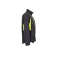 Veste de travail Softshell BASALT NEON PLANAM 6290 anthracite jaune profil 1