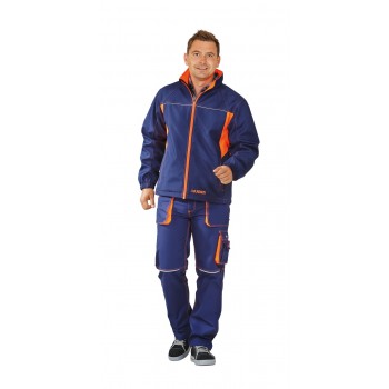 Veste de travail Softshell BASALT NEON PLANAM 6291 marine orange
