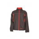 Veste de travail Softshell BASALT NEON PLANAM 6291 marine orange face