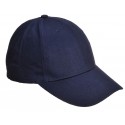 Casquette base ball B010 65% polyester 35%coton PORTWEST marine