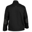 Veste de Travail canvas KENT Noir/Gris 65% P 35 % C 295 gr DASSY dos