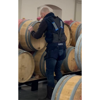 Exosquelette posture léger et confortable LiftSuit 2.0 vinification