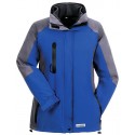 Veste Femme 3 en 1 avec polaire amovible Shape bleu gris planam