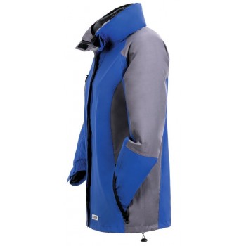 Veste Femme 3 en 1 avec polaire amovible Shape bleu gris planam profil